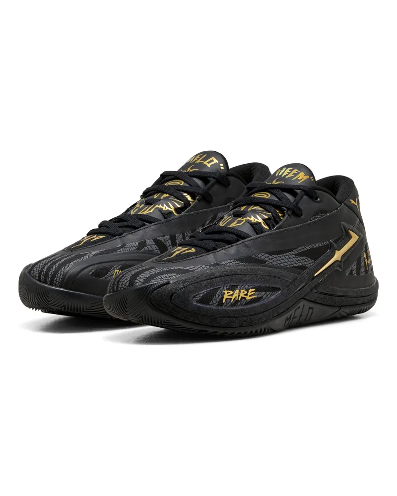 Puma MB.06 Orbit Basketballschuhe Unisex, Accessoires, Schwarz Schwarz