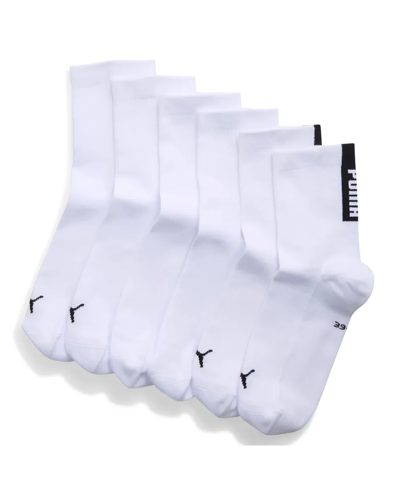 Puma Kurze Socken Unisex (3er-Pack), Accessoires, WeiÃŸ Weiãÿ