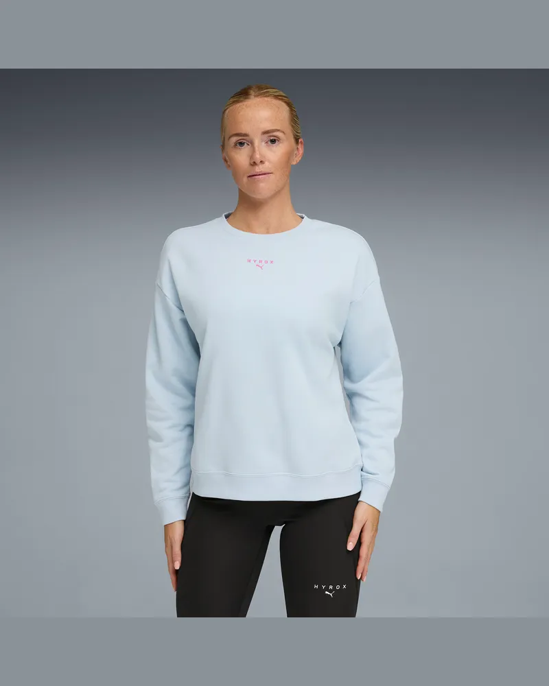 Puma x HYROX Heavyweight Crew Sweatshirt Damen, Kleidung, Grau Grau