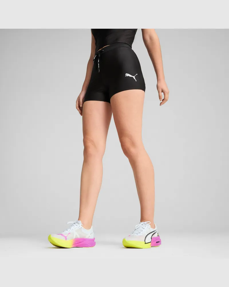 Puma RACEDAY ULTRAFORM 3" Radlerhose Damen, Kleidung, Schwarz Schwarz