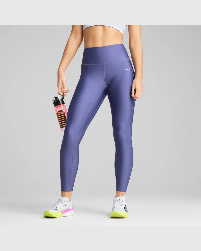 Puma VELOCITY Laufhose Damen, Kleidung, Blau Blau