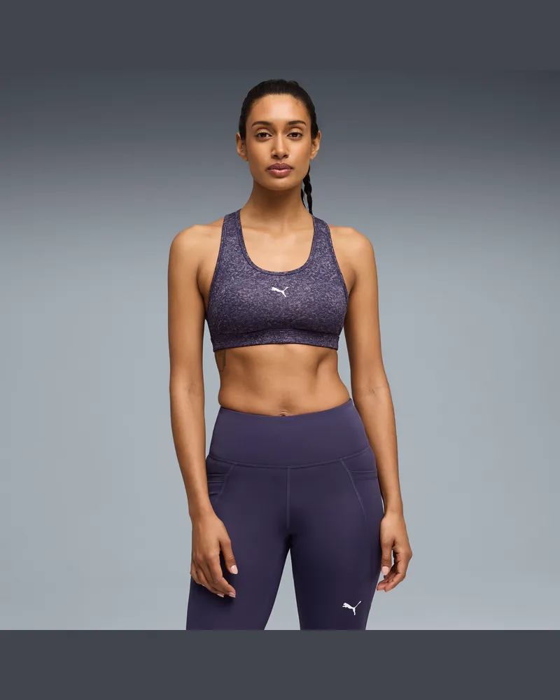 Puma 4KEEPS Wattierter Trainings-BH, Kleidung, Lila Lila