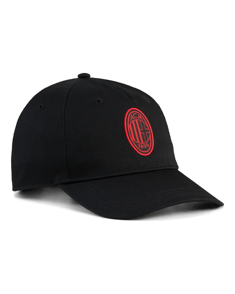 Puma AC Milan Essentials Cap Unisex, Accessoires, Schwarz Schwarz