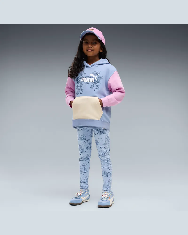 Puma x DORA THE EXPLORER Leggings mit Print Kinder, Kleidung, Blau Blau