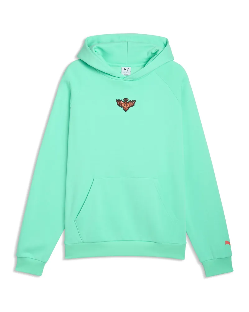 Puma Melo Alwayz On 1 Basketballhoodie Herren, Kleidung, GrÃ¼n Grã¼n