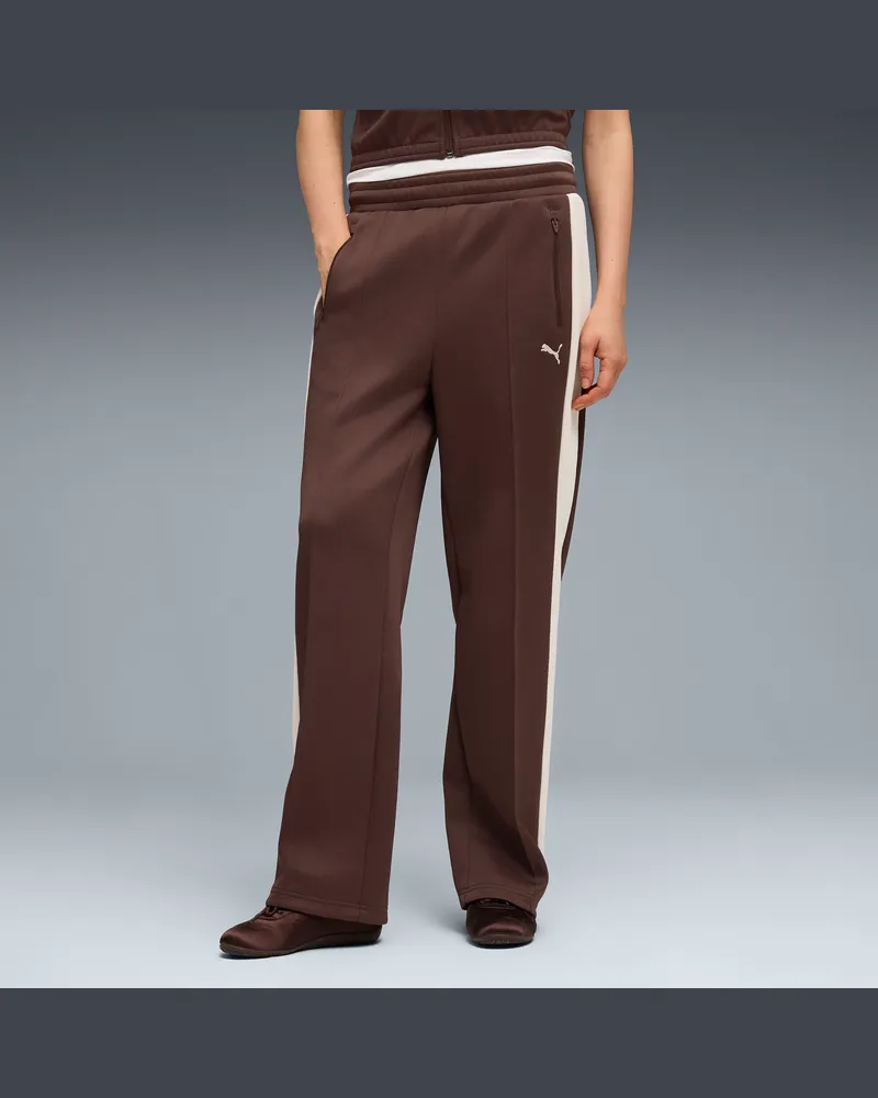 Puma T7 Always On Straight Trainingshose Damen, Accessoires, Braun Braun