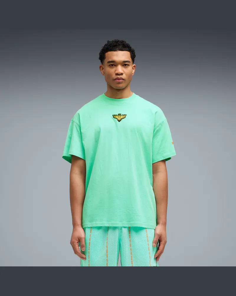 Puma Melo Alwayz On 1 Basketballshirt Herren, Kleidung, GrÃ¼n Grã¼n