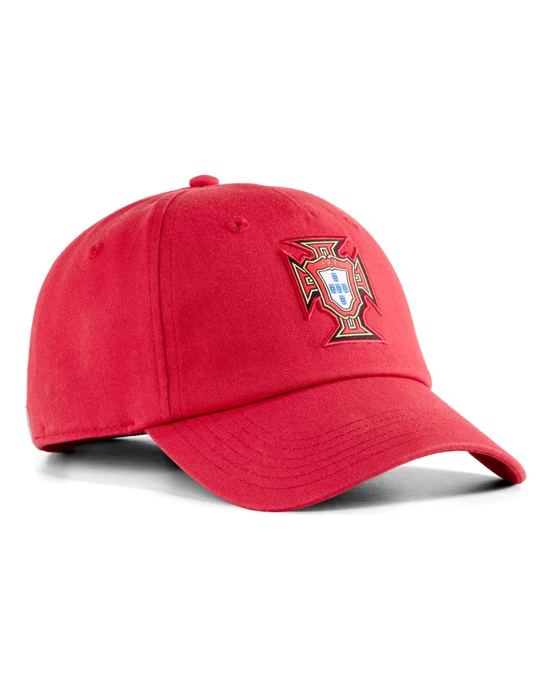 Puma Portugal ftblEssentials Cap, Accessoires, Rot Rot