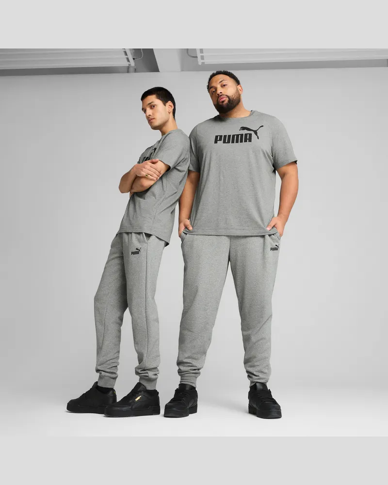 Puma Essentials No. 1 Logo Slim Jogginghose Herren, Kleidung, Grau Grau