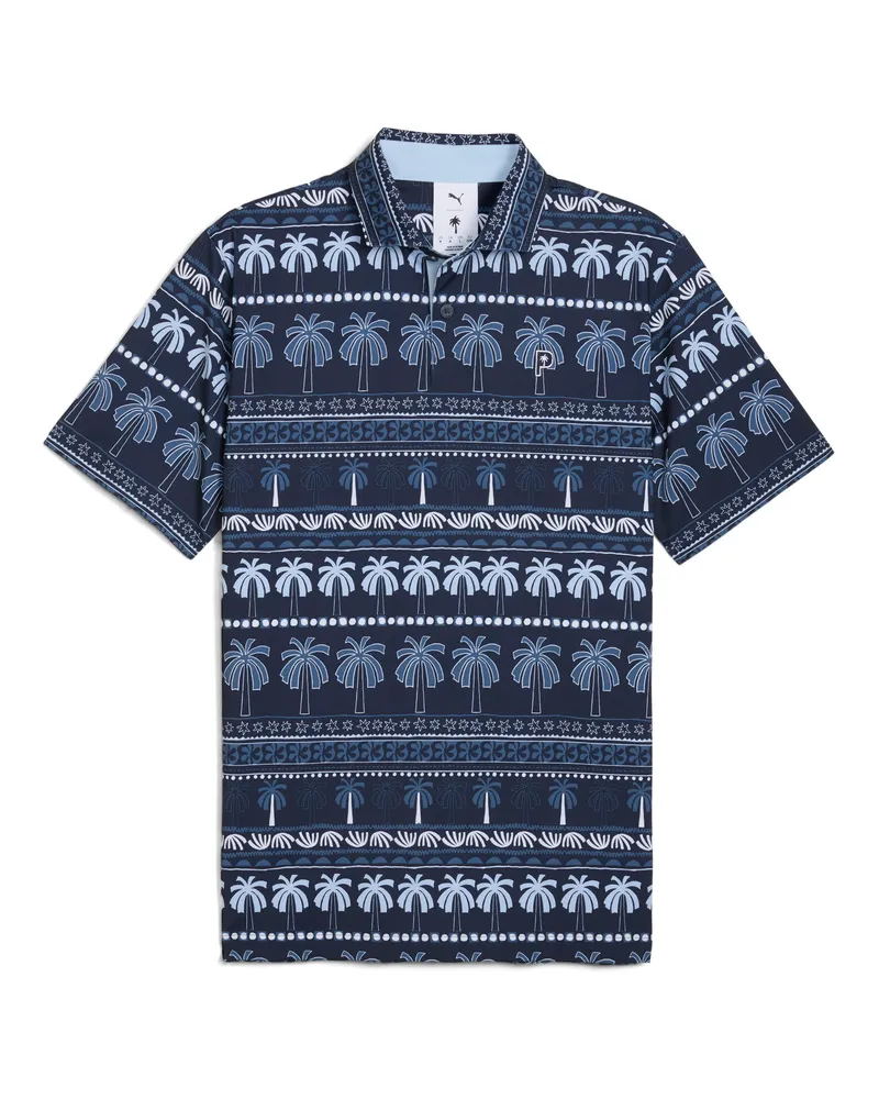 Puma x PALM TREE CREW Hero Golfpolo Herren, Kleidung, Blau Blau