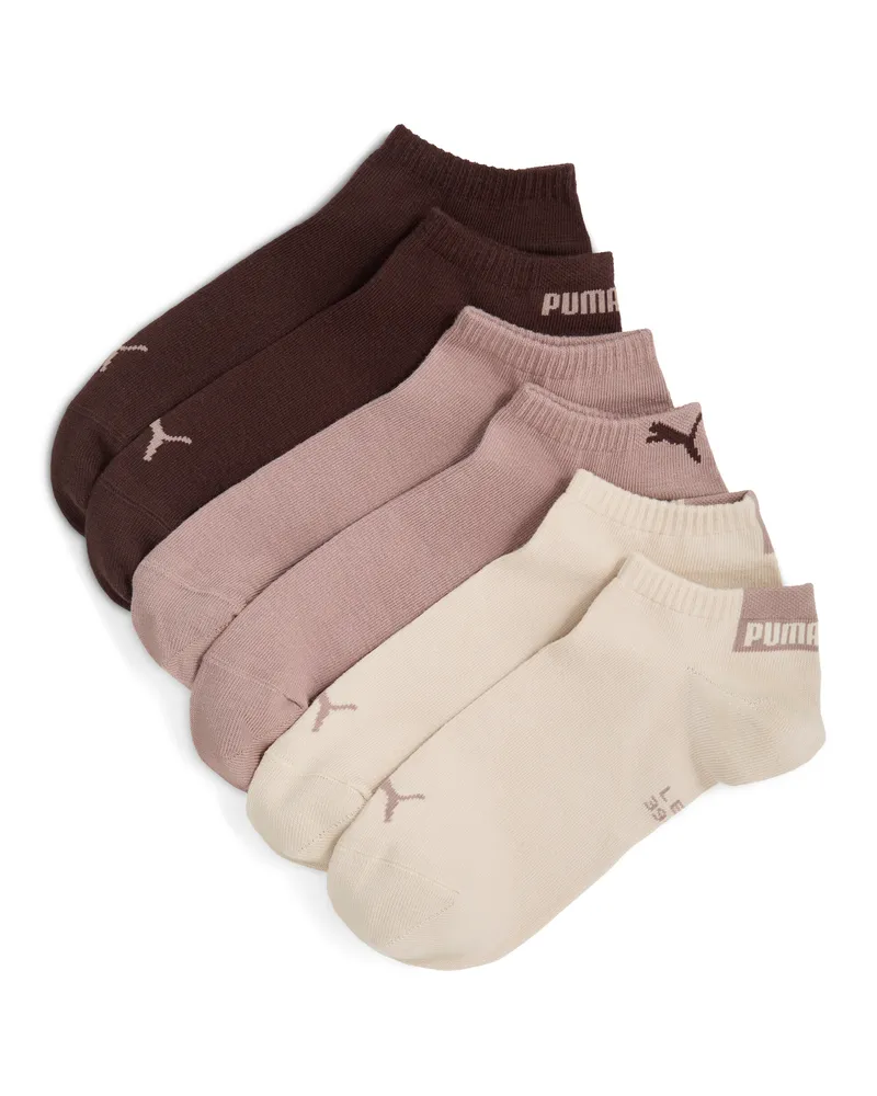 Puma Sneaker-Socken Unisex (3er-Pack(, Kleidung Beige