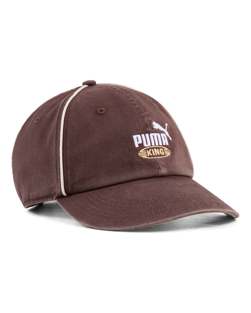 Puma King Baseball Cap, Accessoires, Braun Braun