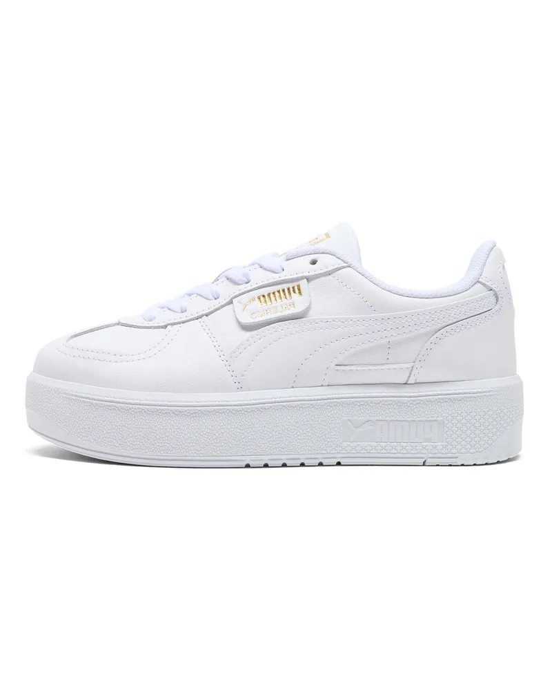 Puma Palermo Elevata Leather Sneakers Damen, Schuhe, WeiÃŸ Weiãÿ