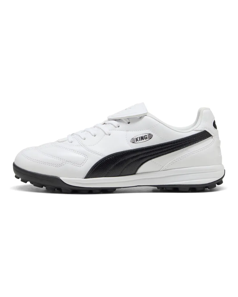 Puma KING LIGA TT Fußballschuhe Unisex, Schuhe, Weiß Weiß