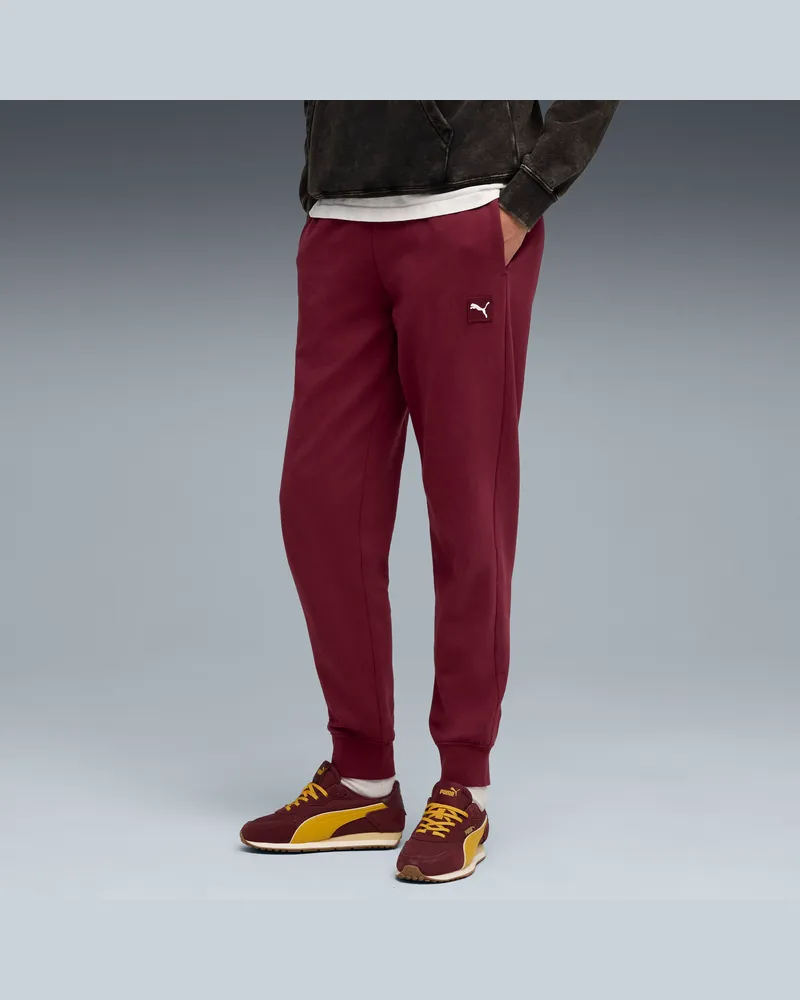 Puma Essentials Elevated Jogginghose Damen, Kleidung, Rot Rot