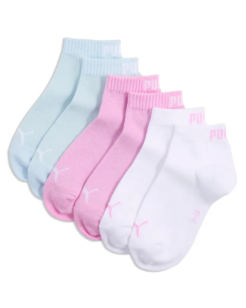 Puma Sportsocken Teenager (3er-Pack), Accessoires, Rosa Rosa