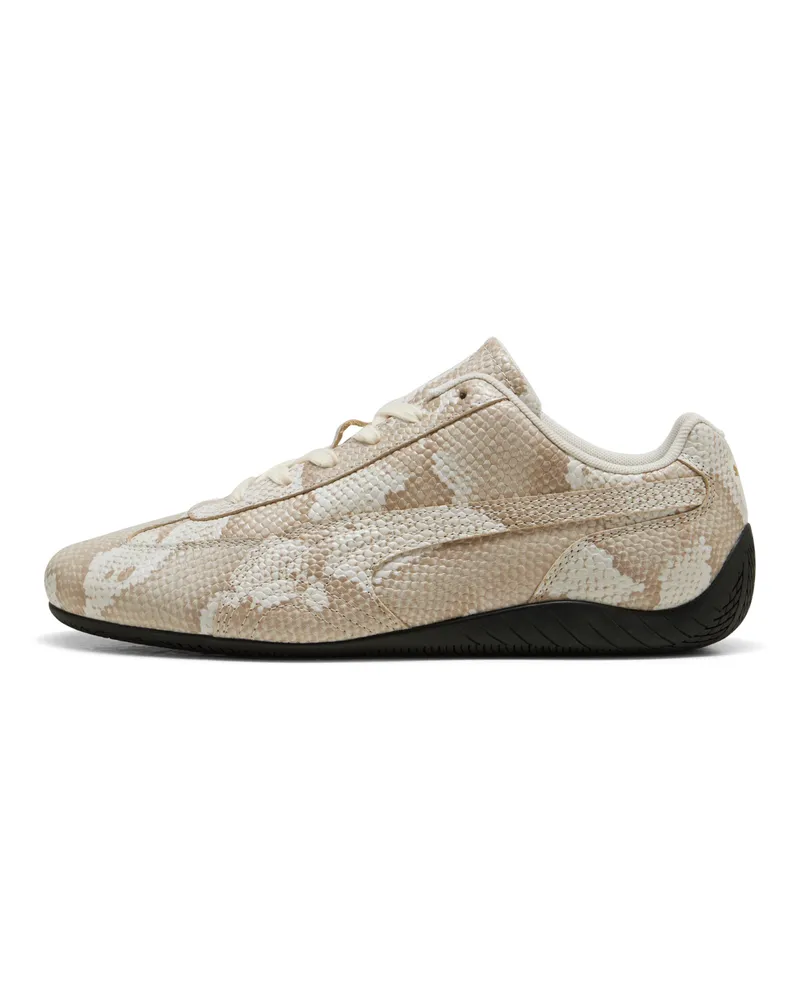 Puma Speedcat Snake Print Sneakers Unisex, Schuhe Beige