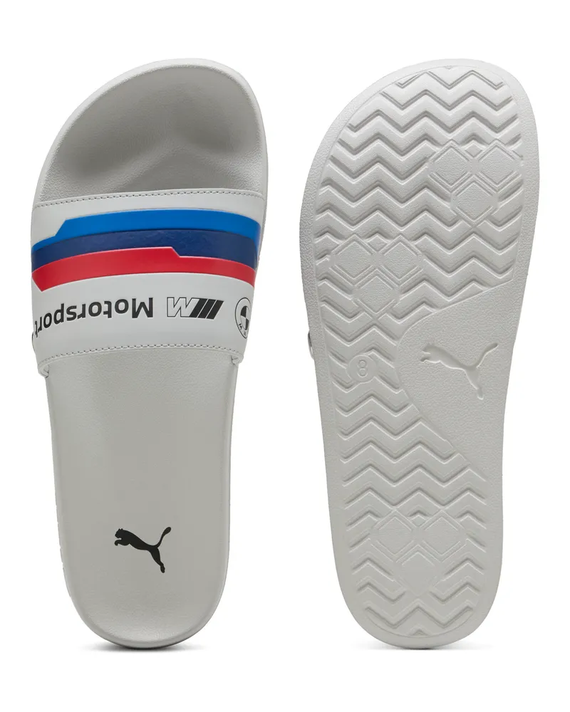 Puma BMW M Motorsport Logo Leadcat 2.0 Slides, Schuhe, Grau Grau