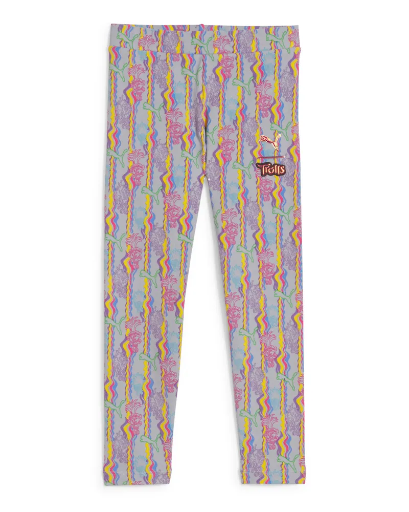 Puma x TROLLS Leggings Kinder, Kleidung, Grau Grau