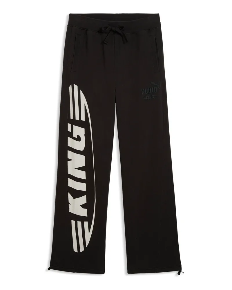 Puma KING Sportstyle Jogginghose Herren, Accessoires, Schwarz Schwarz