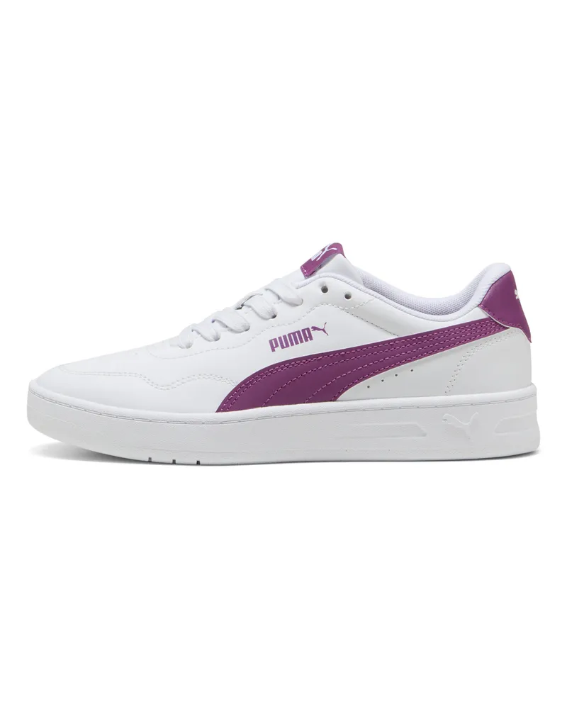 Puma Court Lally Sneakers Damen, Schuhe, Weiß Weiß