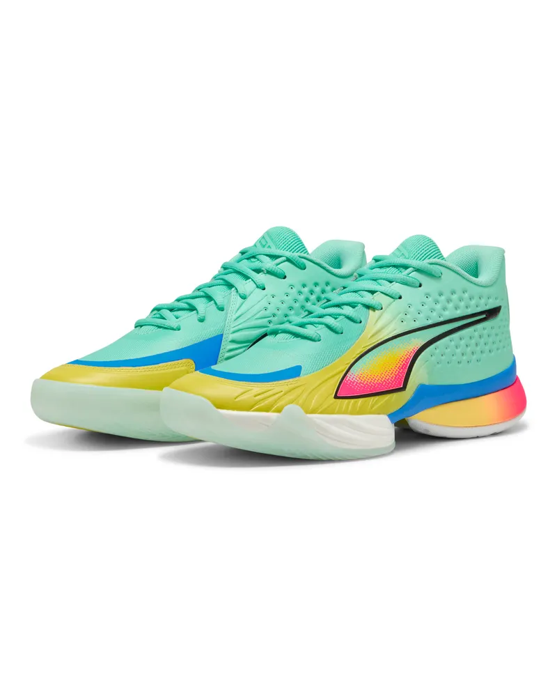 Puma Stewie 5 Turbo Basketballschuhe Damen, Accessoires, Grün Grün