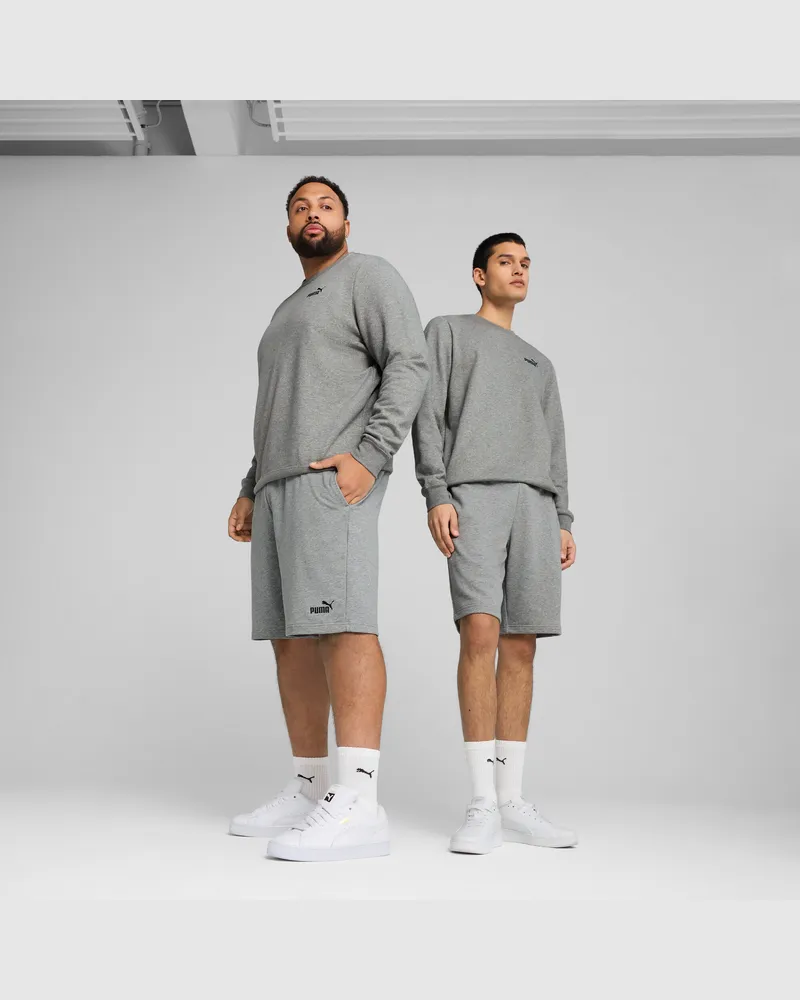 Puma Essentials No. 1 Logo 10" Shorts Herren, Kleidung, Grau Grau