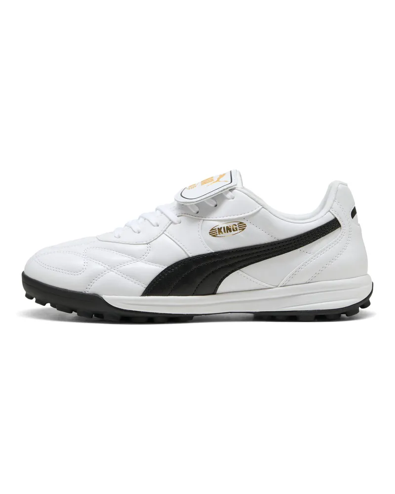 Puma KING TOP TT Fußballschuhe Unisex, Schuhe, Weiß Weiß