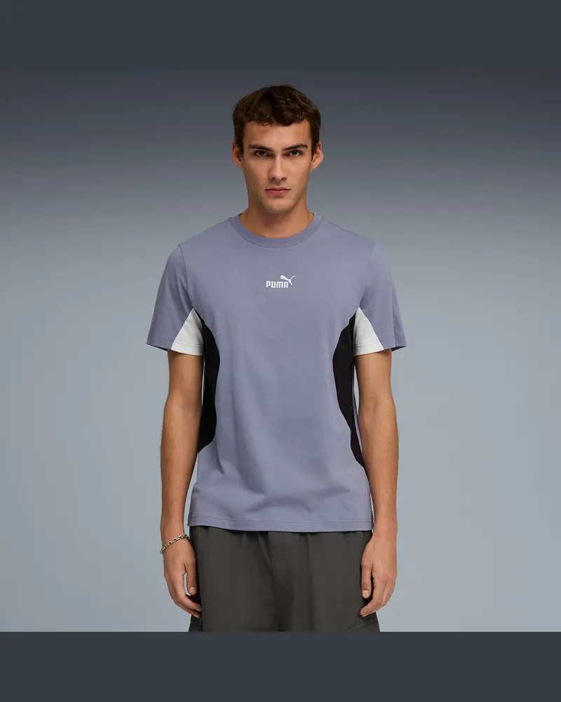 Puma Essentials Block T-Shirt Herren, Kleidung, Grau Grau
