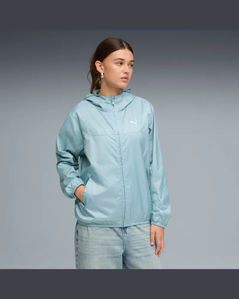 Puma Essentials Regular Windjacke Damen, Kleidung, Blau Blau