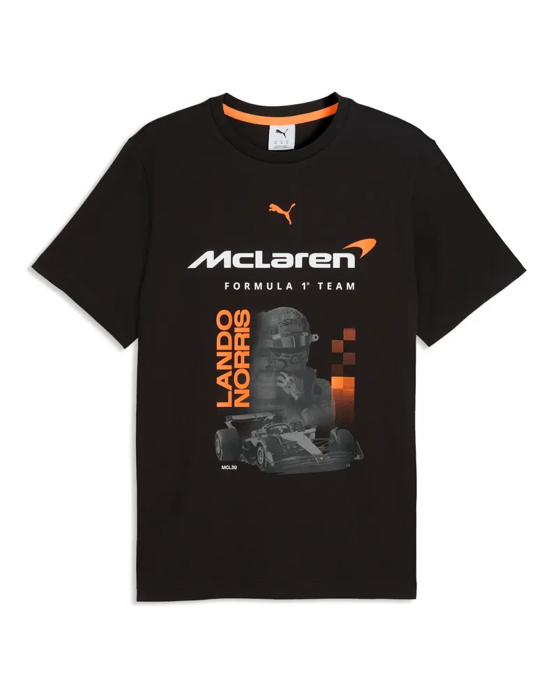 Puma McLAREN RACING Norris T-Shirt Herren, Accessoires, Schwarz Schwarz