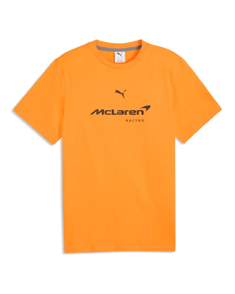 Puma McLAREN RACING Big Logo T-Shirt Herren, Accessoires Orange
