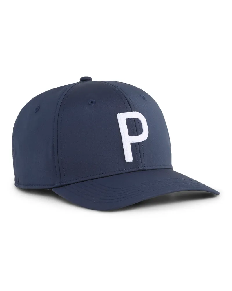 Puma Heritage P Tech Golf Cap Herren, Accessoires, Blau Blau