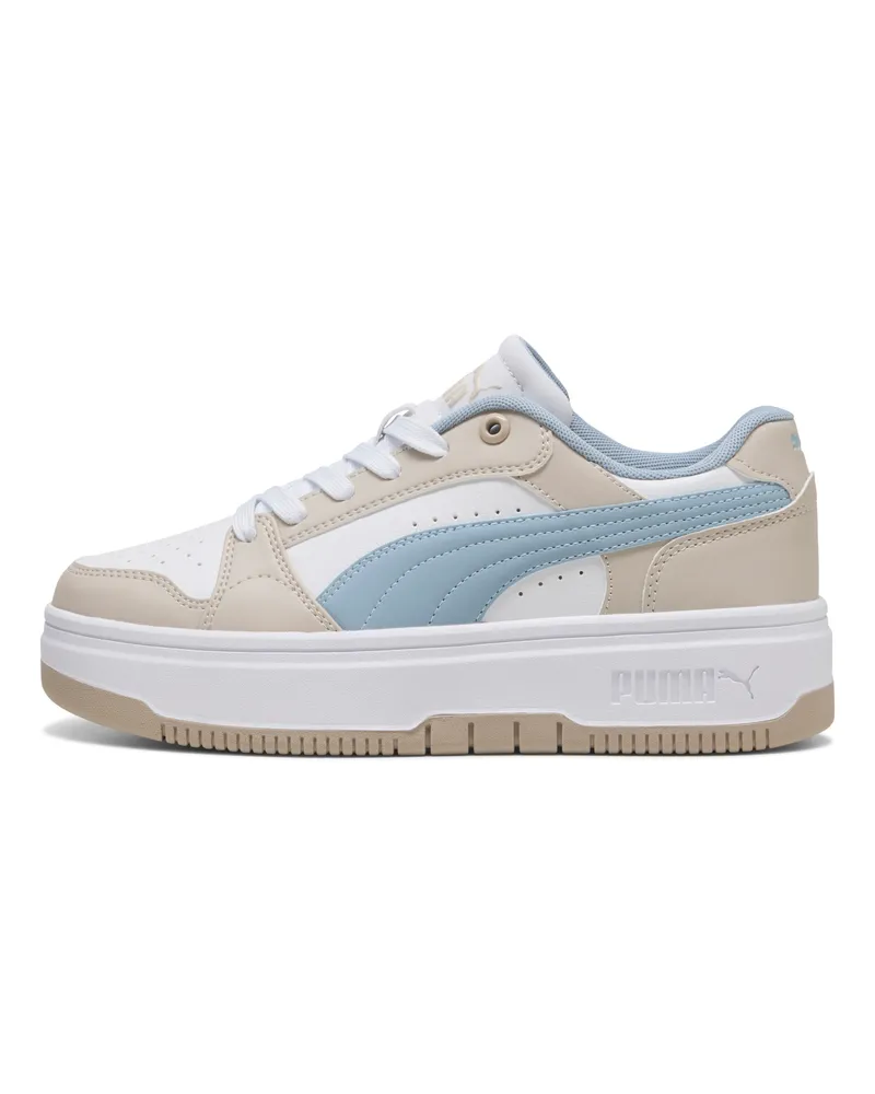 Puma Rebound Femme Low Sneakers Damen, Schuhe Beige
