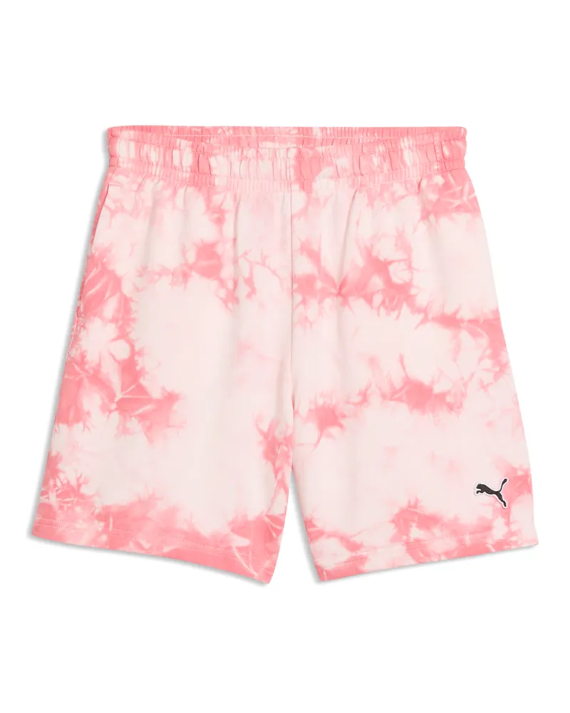Puma Essentials Relaxed Tie Dye Shorts Teenager, Accessoires, Rosa Rosa