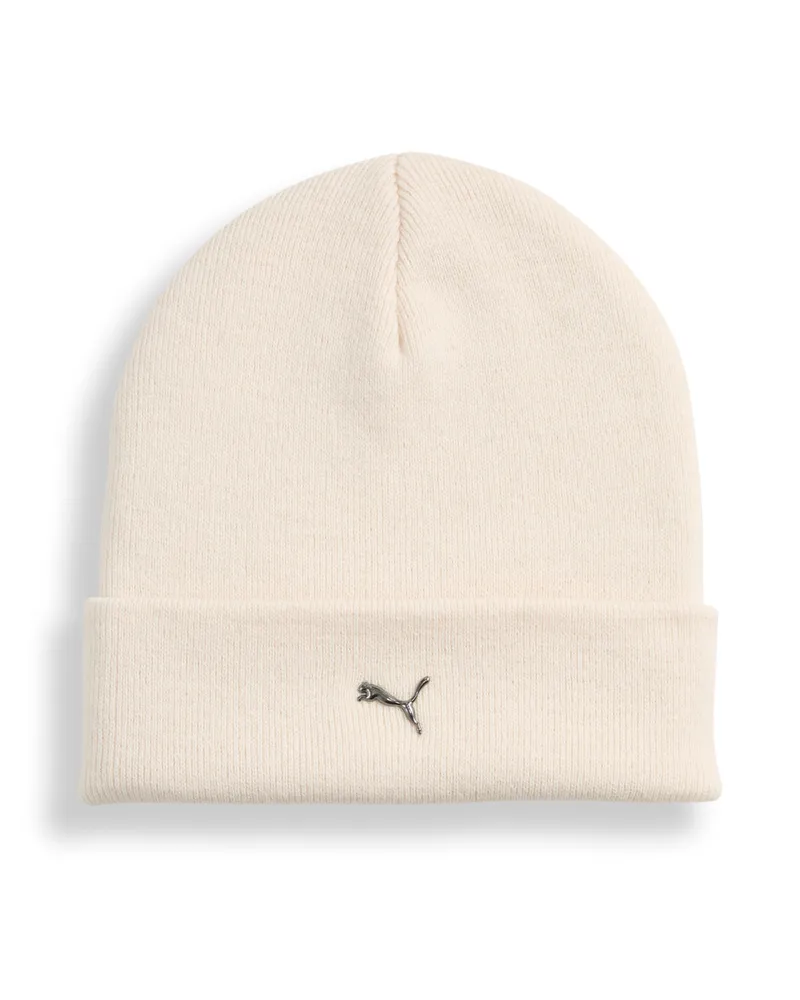 Puma Metal  CAT Beanie, Accessoires, Weiß Weiß