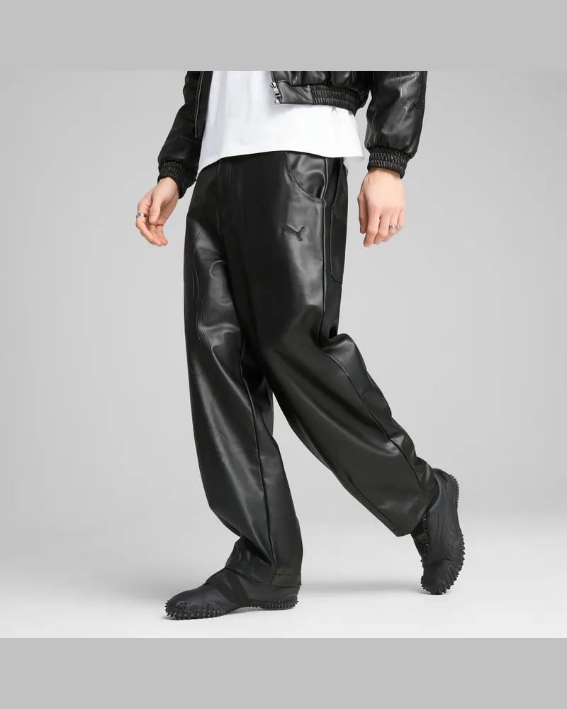 Puma Special Items Moto Super  Hose Herren, Kleidung, Schwarz Schwarz
