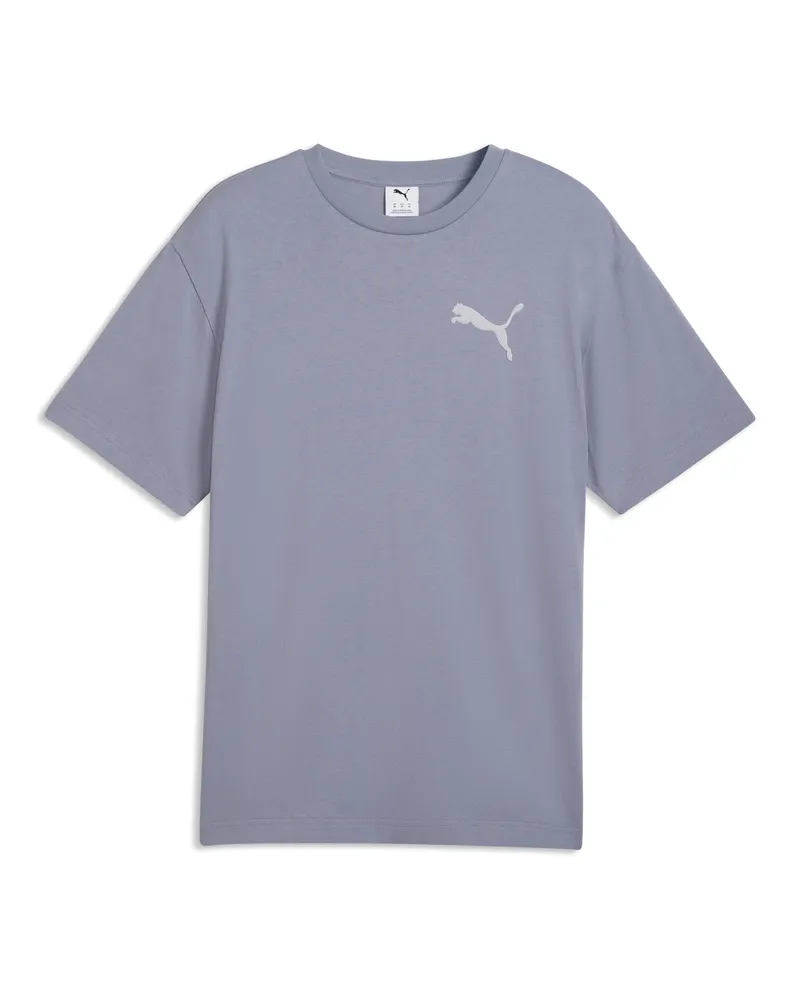 Puma Essentials Elevated Cat Logo Relaxed T-Shirt Herren, Accessoires, Grau Grau