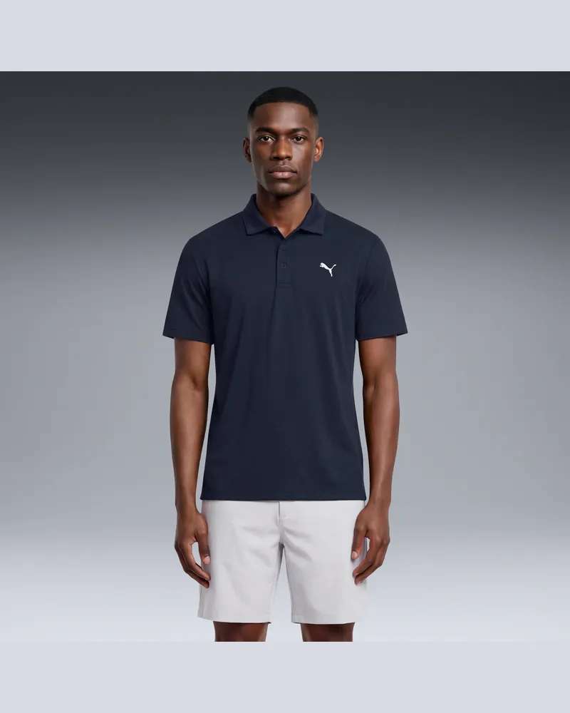 Puma Pure 3.0 Golfpolo Herren, Kleidung, Blau Blau