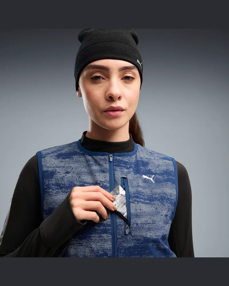 Puma Brightstride PrimaLoftÂ® Performance Fit Weste Damen, Kleidung, Blau Blau