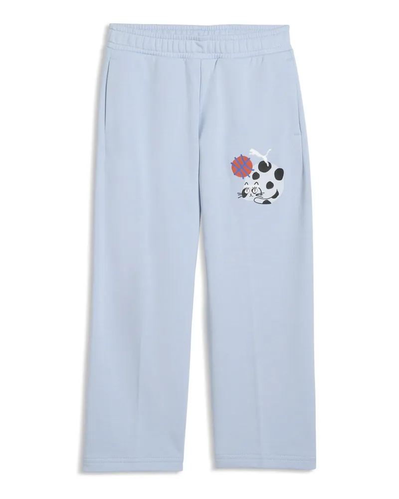 Puma Sporty Cats Relaxed Jogginghose Kinder, Accessoires, Blau Blau