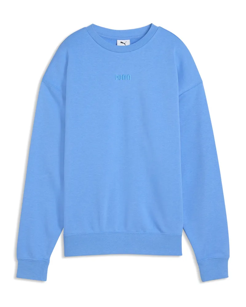 Puma Essentials Elevated Comfort Hoodie Damen, Kleidung, Blau Blau