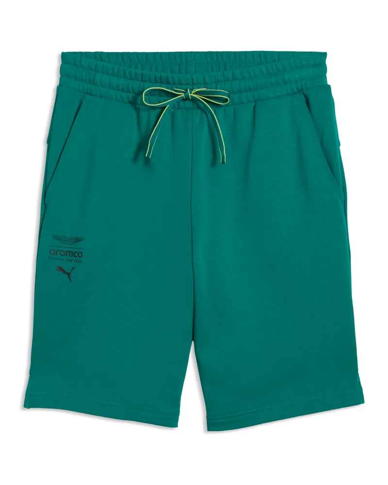Puma x ASTON MARTIN ARAMCO F1® TEAM Essentials Shorts Herren, Accessoires, Grün Grün