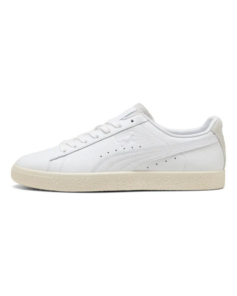 Puma Clyde Premium Sneakers, Schuhe, WeiÃŸ Weiãÿ