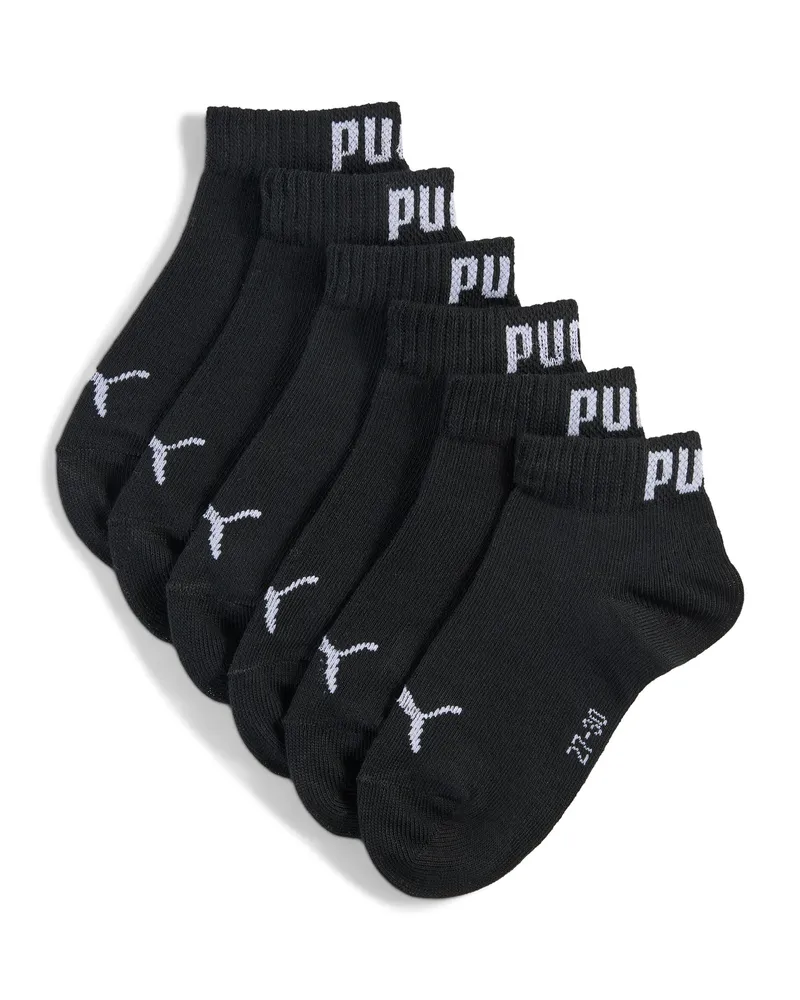 Puma Sportsocken Teenager (3er-Pack), Accessoires, Schwarz Schwarz