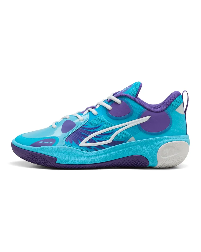 Puma MB World.01 Basketballschuhe Unisex, Schuhe, Blau Blau