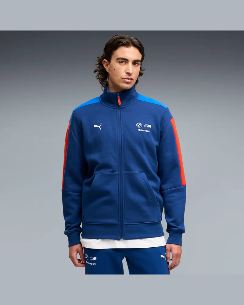 Puma BMW M Motorsport MT7 Jacke Herren, Kleidung, Blau Blau