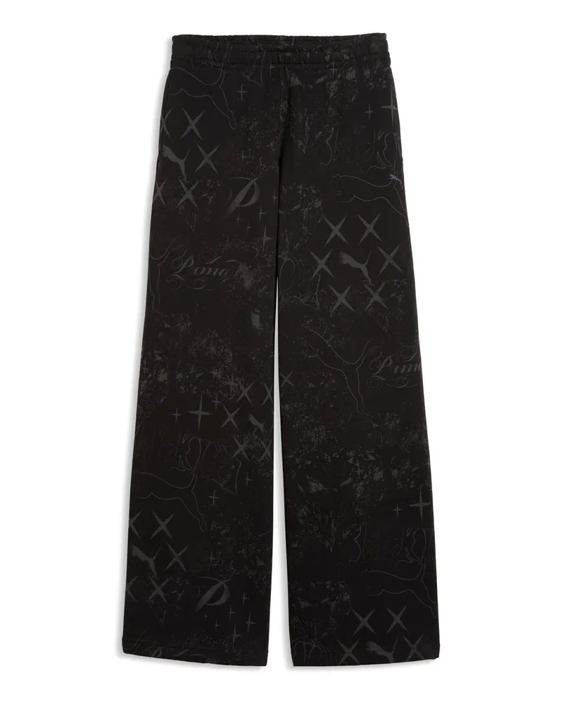 Puma Street Glam Slouchy Hose Damen, Accessoires, Schwarz Schwarz