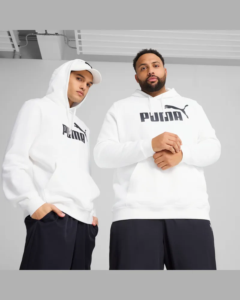 Puma Essentials No. 1 Logo Hoodie Herren, Kleidung, WeiÃŸ Weiãÿ