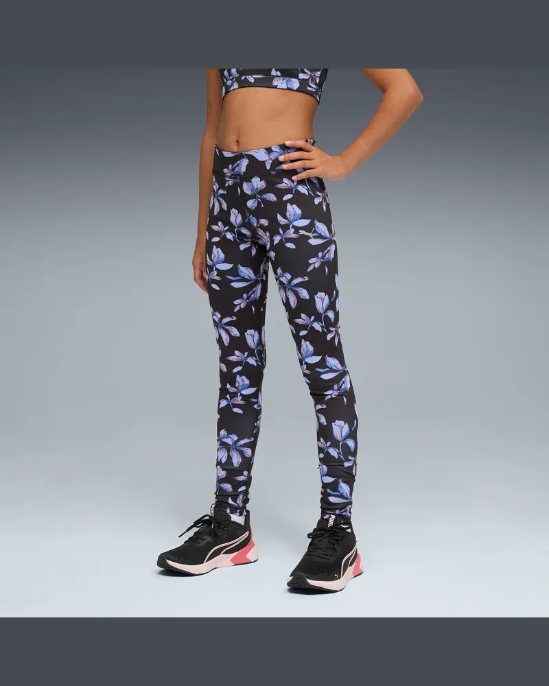 Puma Essentials Training Bedruckte Leggings Teenager, Kleidung, Schwarz Schwarz